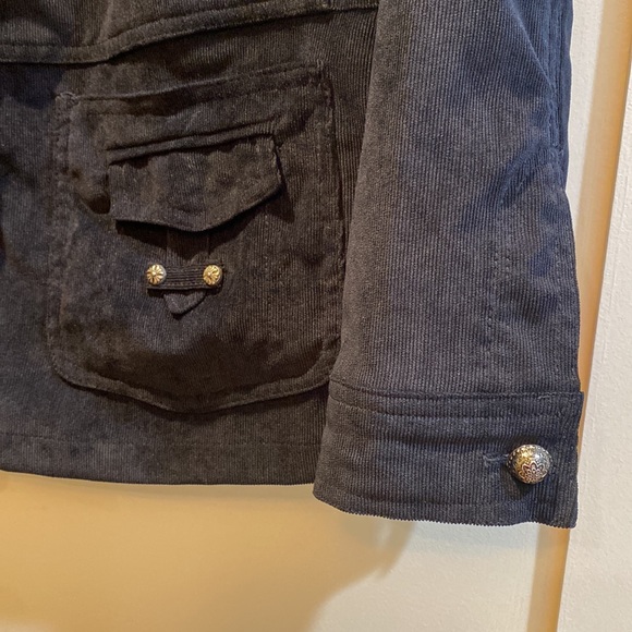 Lana Lee corduroy jacket. Size 12P - Picture 3 of 7
